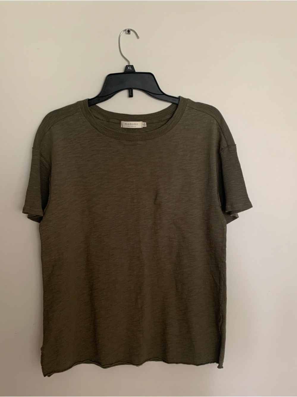 Madewell Short Sleeve Crew Neck Tee in Olive